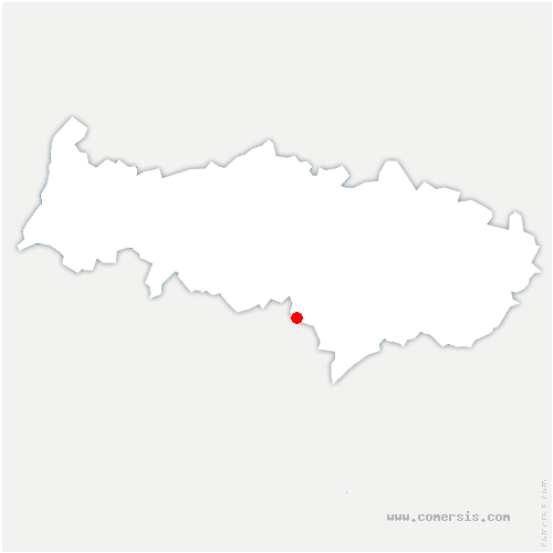 carte de localisation de Verderonne