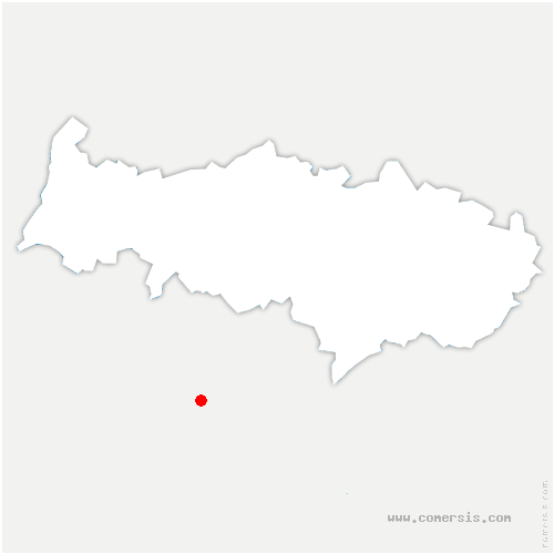carte de localisation de Vichel-Nanteuil