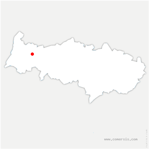 carte de localisation de Villetaneuse