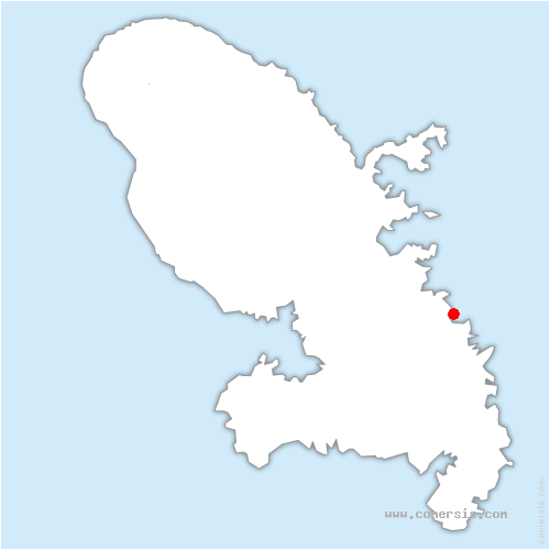 carte de localisation de François
