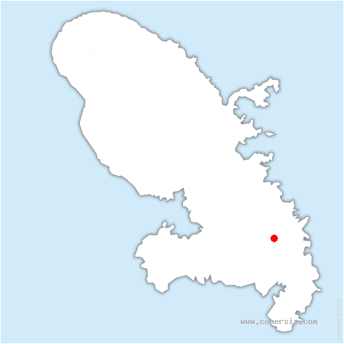 carte de localisation de Rivière-Pilote