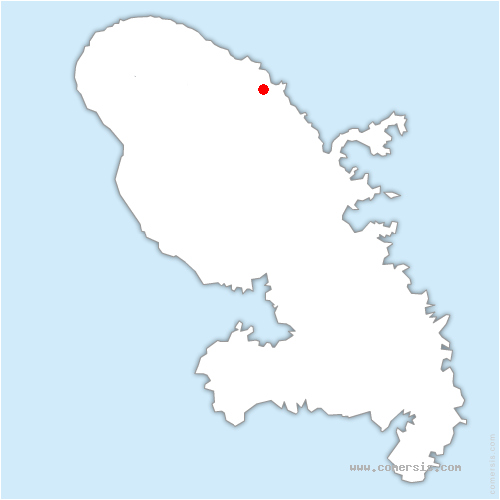 carte de localisation de Sainte-Marie