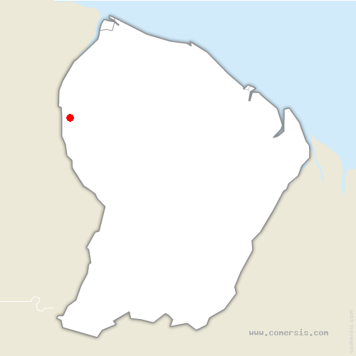 carte de localisation de Grand-Santi