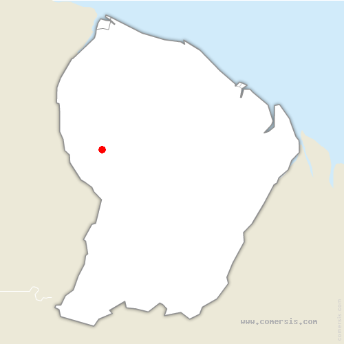 carte de localisation de Papaichton