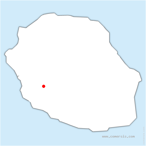 carte de localisation de l'Étang-Salé